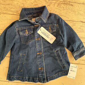 NWT Baby Girl's Urban Republic Medium Blue Wash Denim Jacket